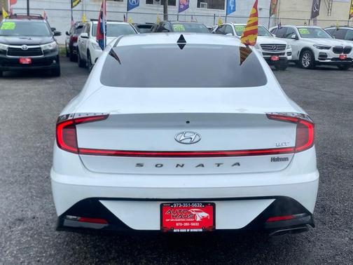 Quartz White 2021 Hyundai SONATA SEL Plus
