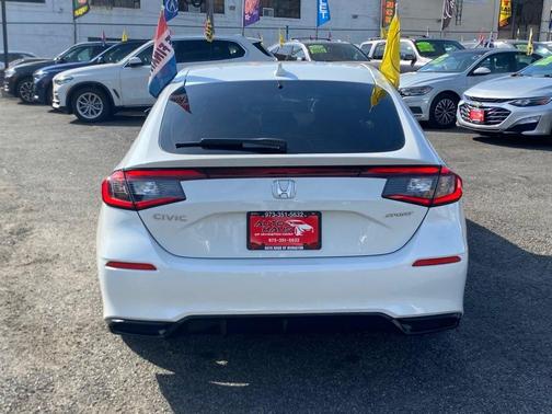 Platinum White Pearl 2024 Honda Civic Sport