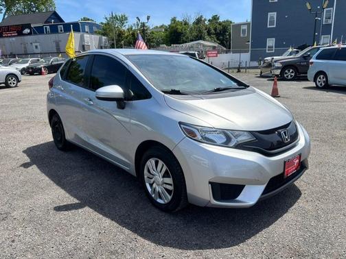 Alabaster Silver Metallic 2015 Honda Fit LX