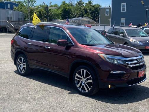 Dark Cherry Pearl 2017 Honda Pilot Elite