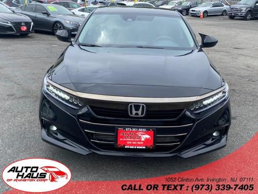 Crystal Black Pearl 2022 Honda Accord Sport SE 1.5T