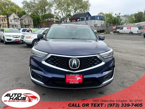 Fathom Blue Pearl 2019 Acura RDX Technology Package