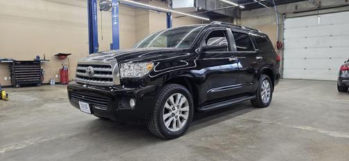 Black 2010 Toyota Sequoia Limited