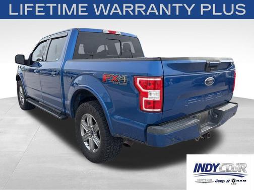 Lightning Blue 2018 Ford F-150 XLT