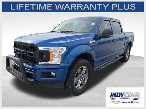 Lightning Blue 2018 Ford F-150 XLT