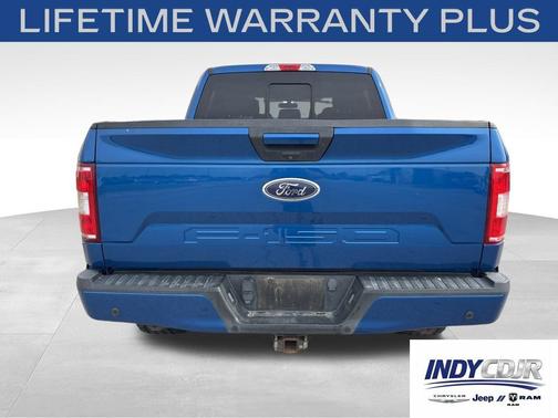 Lightning Blue 2018 Ford F-150 XLT