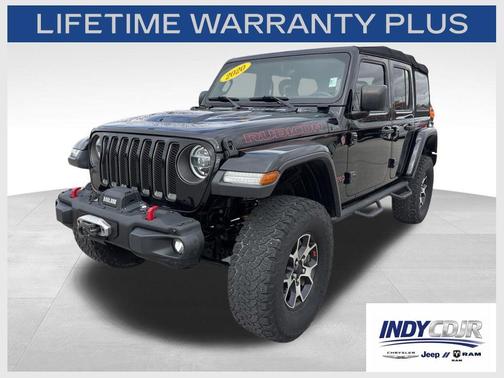 Black Clearcoat 2020 Jeep Wrangler Unlimited Rubicon