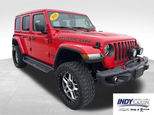 Firecracker Red Clearcoat 2020 Jeep Wrangler Unlimited Rubicon