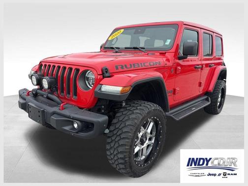 Firecracker Red Clearcoat 2020 Jeep Wrangler Unlimited Rubicon