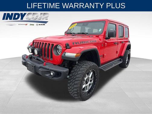 Firecracker Red Clearcoat 2020 Jeep Wrangler Unlimited Rubicon