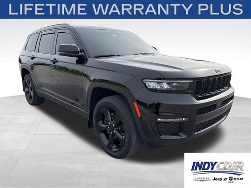 Diamond Black Crystal Pearlcoat 2023 Jeep Grand Cherokee L Limited