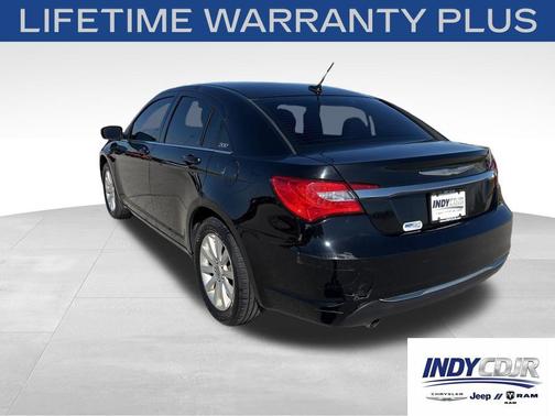 Black Clearcoat 2012 Chrysler 200 Touring
