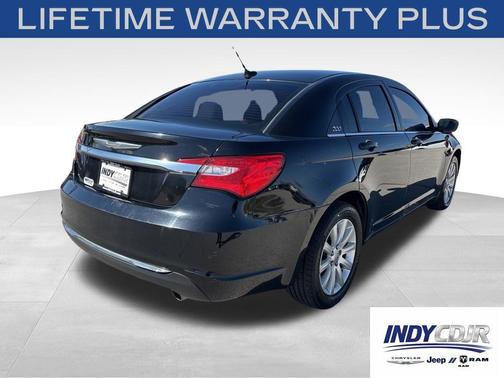 Black Clearcoat 2012 Chrysler 200 Touring