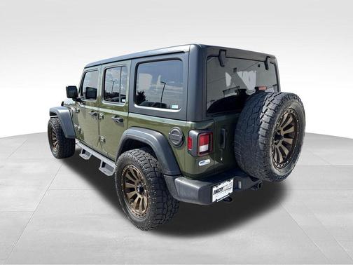 Sarge Green Clearcoat 2020 Jeep Wrangler Unlimited Sport