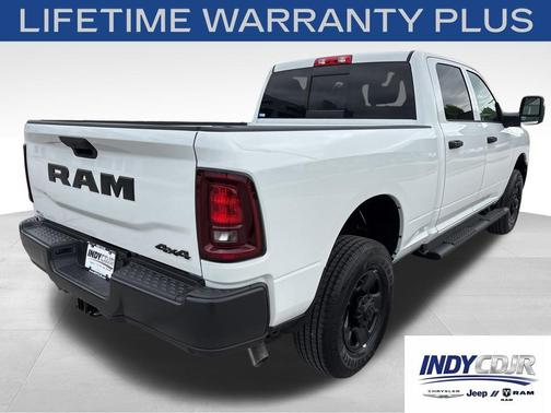 Bright White Clearcoat 2026 RAM 2500 Tradesman Crew Cab 4x4 6'4' Box