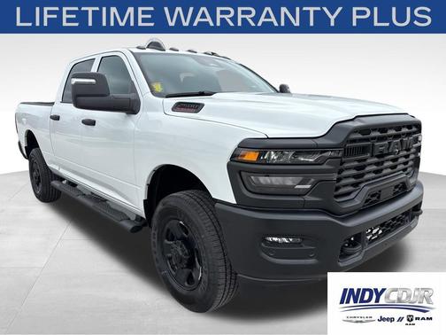 Bright White Clearcoat 2026 RAM 2500 Tradesman Crew Cab 4x4 6'4' Box