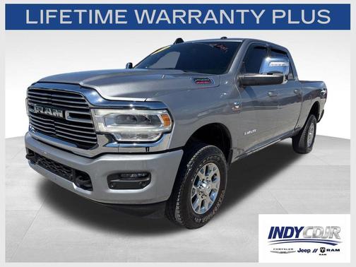 Billet Silver Metallic Clearcoat 2024 RAM 2500 Laramie Crew Cab 4x4 6'4' Box