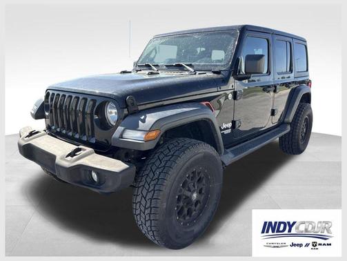 Black Clearcoat 2018 Jeep Wrangler Unlimited Sport