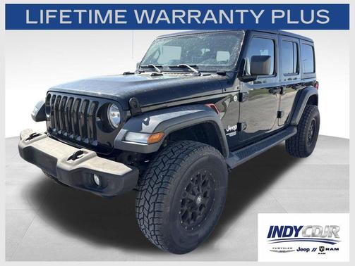 Black Clearcoat 2018 Jeep Wrangler Unlimited Sport