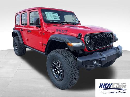 Firecracker Red Clearcoat 2026 Jeep Wrangler Willys