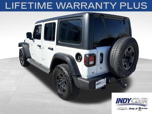 Bright White Clearcoat 2018 Jeep Wrangler Unlimited Sport