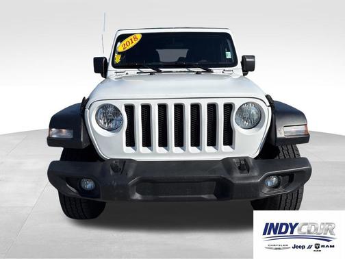 Bright White Clearcoat 2018 Jeep Wrangler Unlimited Sport