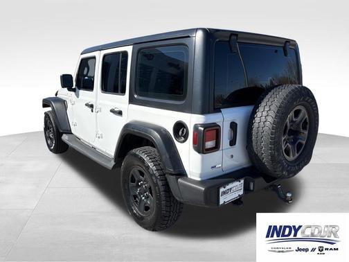 Bright White Clearcoat 2018 Jeep Wrangler Unlimited Sport