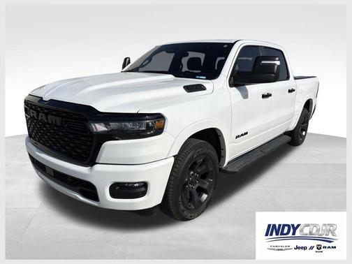 Bright White Clearcoat 2025 RAM 1500 Big Horn/Lone Star