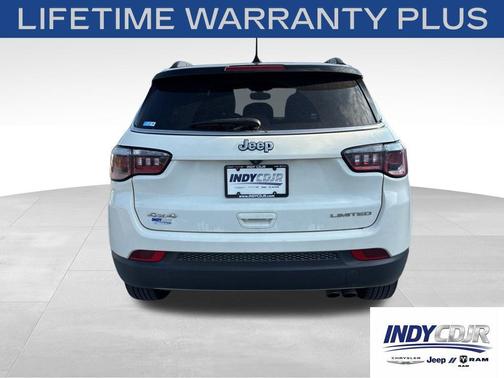 White Clearcoat 2020 Jeep Compass Limited