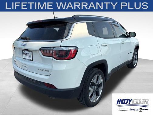 White Clearcoat 2020 Jeep Compass Limited