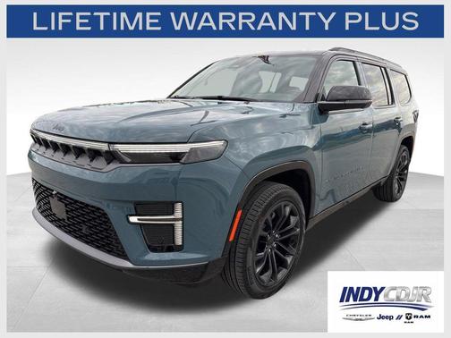 Steel Blue 2026 Jeep Grand Wagoneer Summit Obsidian 4x4