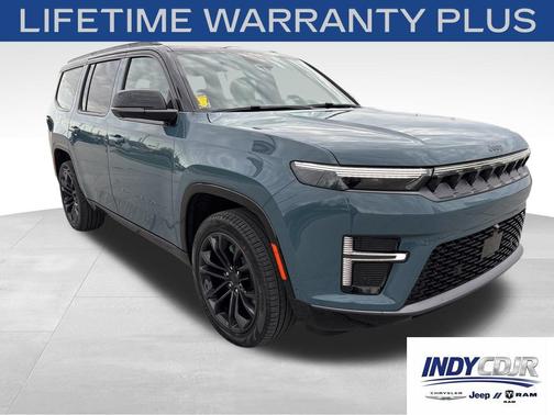 Steel Blue 2026 Jeep Grand Wagoneer Summit Obsidian 4x4