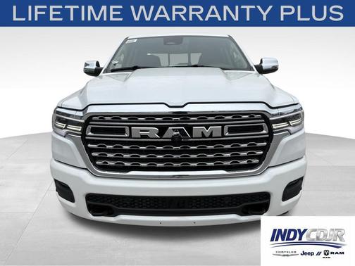 Ivory White Tri-Coat Pearlcoat 2026 RAM 1500 Longhorn