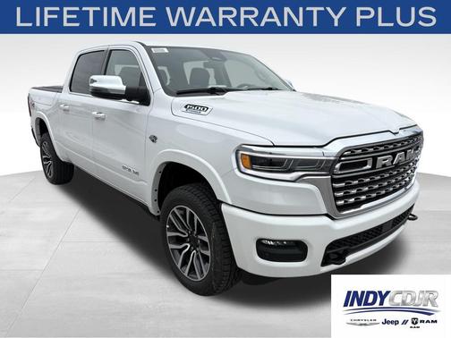 Ivory White Tri-Coat Pearlcoat 2026 RAM 1500 Longhorn