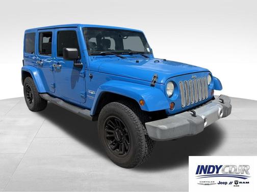 Cosmos Blue 2012 Jeep Wrangler Unlimited Sahara