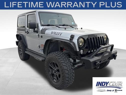 Billet Silver Metallic Clearcoat 2015 Jeep Wrangler Willys Wheeler