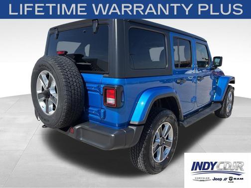 Hydro Blue Pearlcoat 2022 Jeep Wrangler Unlimited Sahara