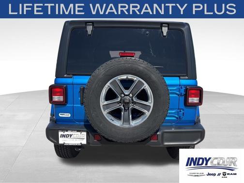 Hydro Blue Pearlcoat 2022 Jeep Wrangler Unlimited Sahara
