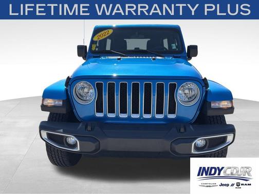 Hydro Blue Pearlcoat 2022 Jeep Wrangler Unlimited Sahara