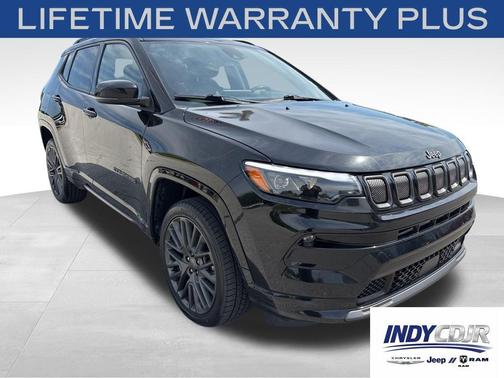 Diamond Black Crystal Pearlcoat 2022 Jeep Compass High Altitude