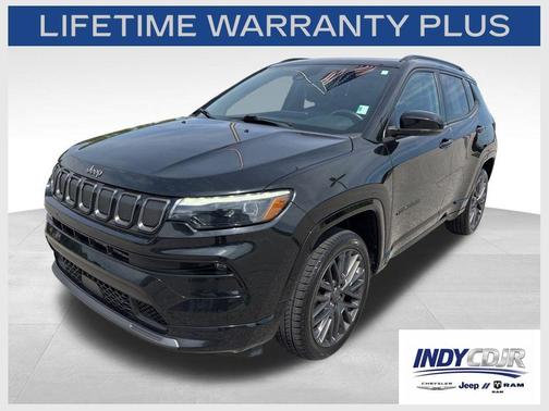 Diamond Black Crystal Pearlcoat 2022 Jeep Compass High Altitude