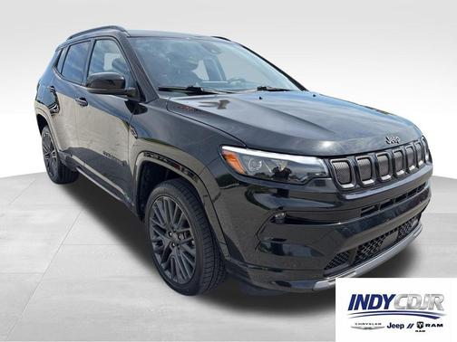 Diamond Black Crystal Pearlcoat 2022 Jeep Compass High Altitude