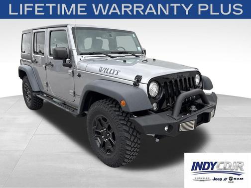 Billet Silver Metallic Clearcoat 2018 Jeep Wrangler JK Unlimited Willys Wheeler W