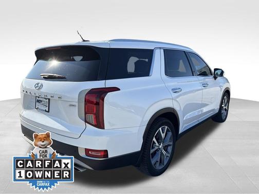 Hyper White 2020 Hyundai PALISADE SEL