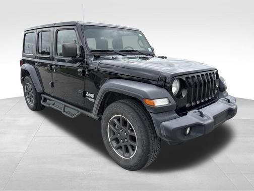 Black Clearcoat 2018 Jeep Wrangler Unlimited Sport