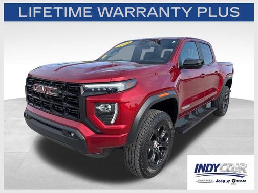 Volcanic Red Tintcoat 2024 GMC Canyon Elevation