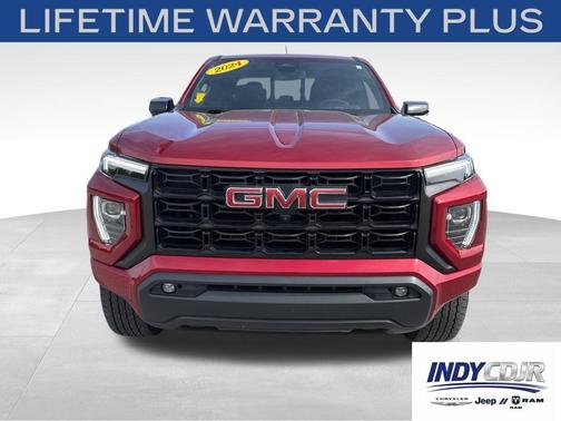 Volcanic Red Tintcoat 2024 GMC Canyon Elevation