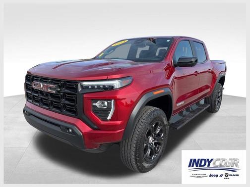 Volcanic Red Tintcoat 2024 GMC Canyon Elevation