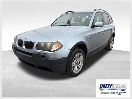 Blue 2004 BMW X3 3.0i