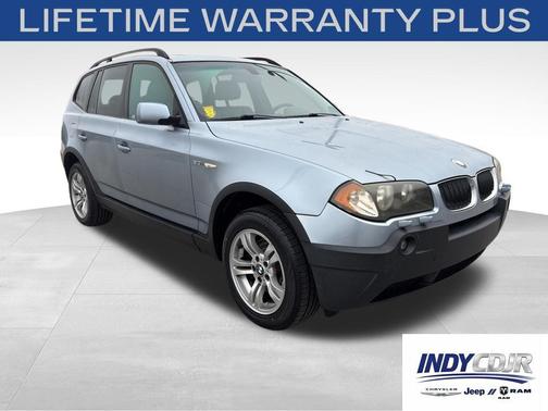 Blue 2004 BMW X3 3.0i